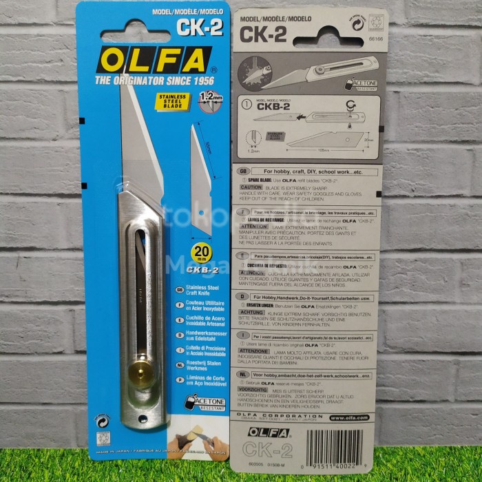 

Terlaris Cutter Craft Knife Ck-2 Olfa