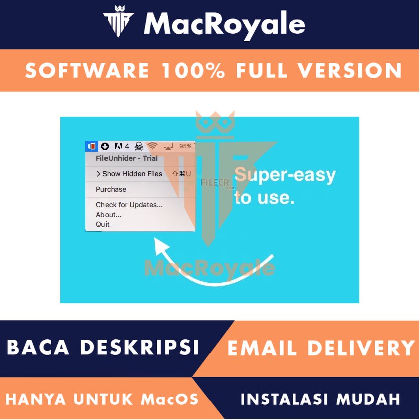[MacOS] FileUnhider Full Version Lifetime Full Garansi