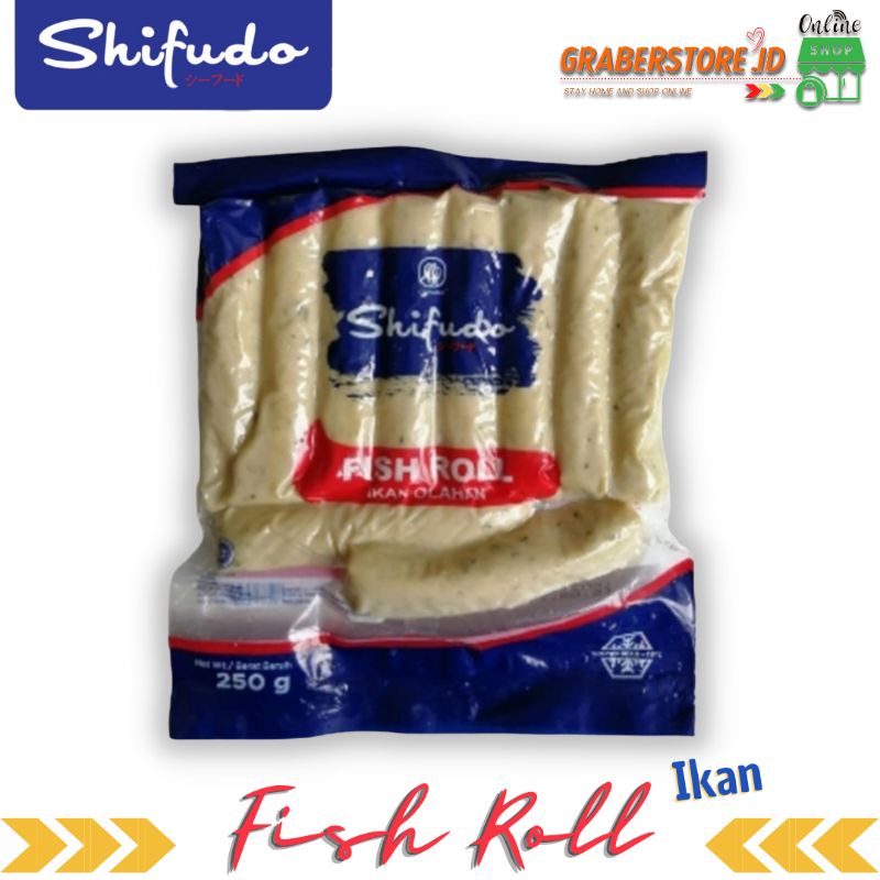 

Shifudo Fish Roll 250gr / Fishroll ikan Shifudo