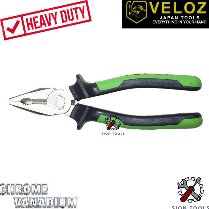 VELOZ TANG KOMBINASI HEAVY DUTY 8 INCH / COMBINATION PLIER HEAVY DUTY