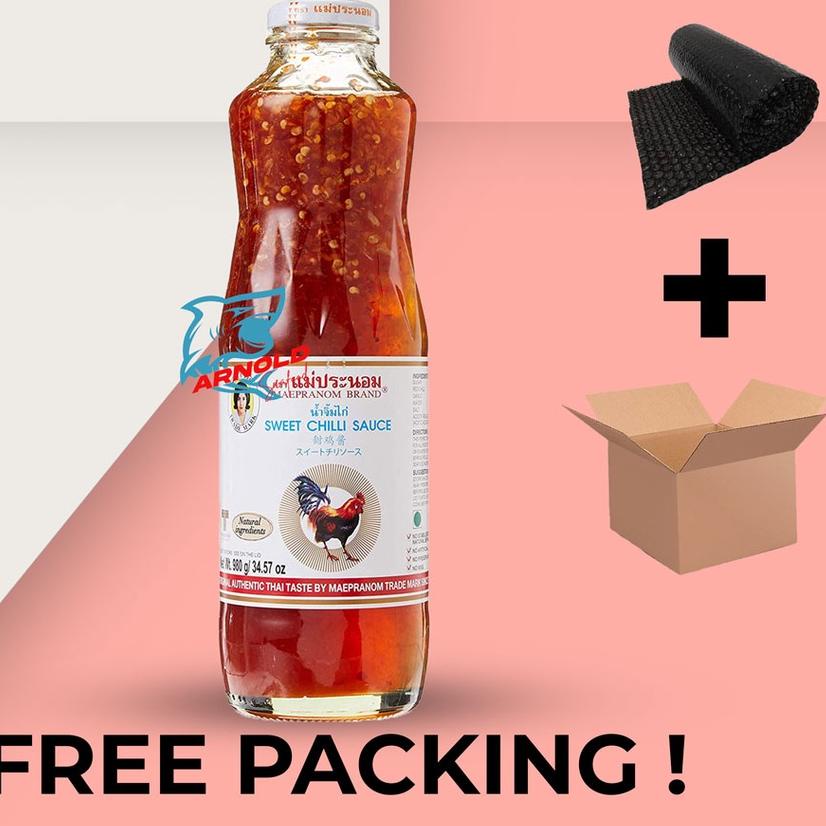 

✩ Maepranom Sweet Chili Sauce 980 gr Thailand Brand Saus Chilli Thai Sauce ☚