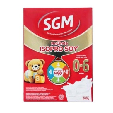 SGM SOYA ISOPRO SOY 0-6 BULAN 200 GR