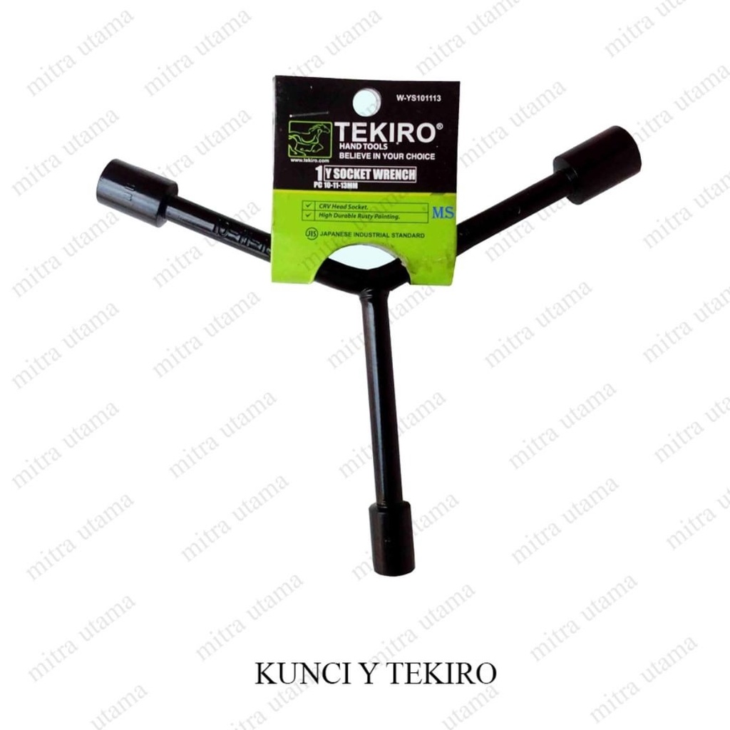 Tekiro Kunci Sock Y Panjang (8-10-12 mm) / Kunci Y
