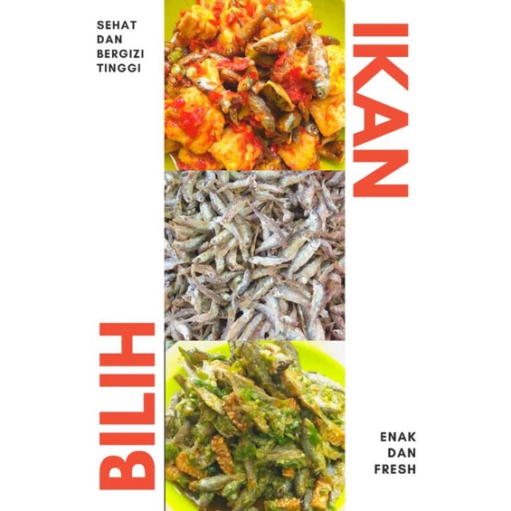 

IKAN BILIH GORENG ASLI DANAU SINGKARAK 1000 GRAM (1KG)