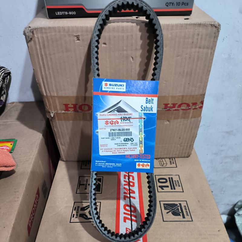 VANBELT ONLY SUZUKI NEXT 27601-09J20-00 ORIGINAL SUZUKI GENUINE PARTS