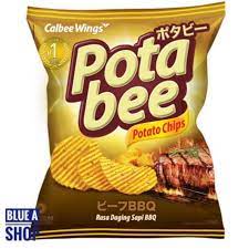 

Potabee Potato Chips Rasa Sapi Panggang BBQ 1 Renceng Isi 10 Pcs Ready Stok Ada Bonus