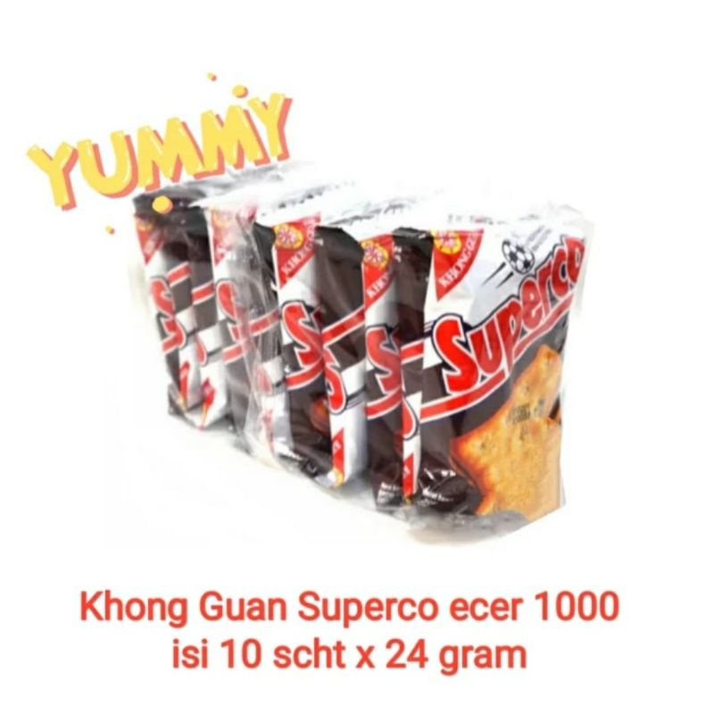 

khong guan superco sachet isi 10 | ecer 1000