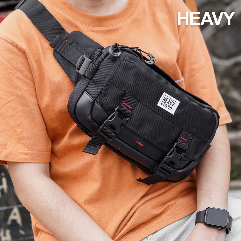 Heavy Terminator Glad Tas Waistbag Pria - Tas Pinggang Pria