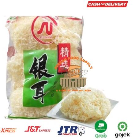 

♥ r Putih / white fungus 500gr SU Brand Premium / Bai Mu Er SU Brand ➮