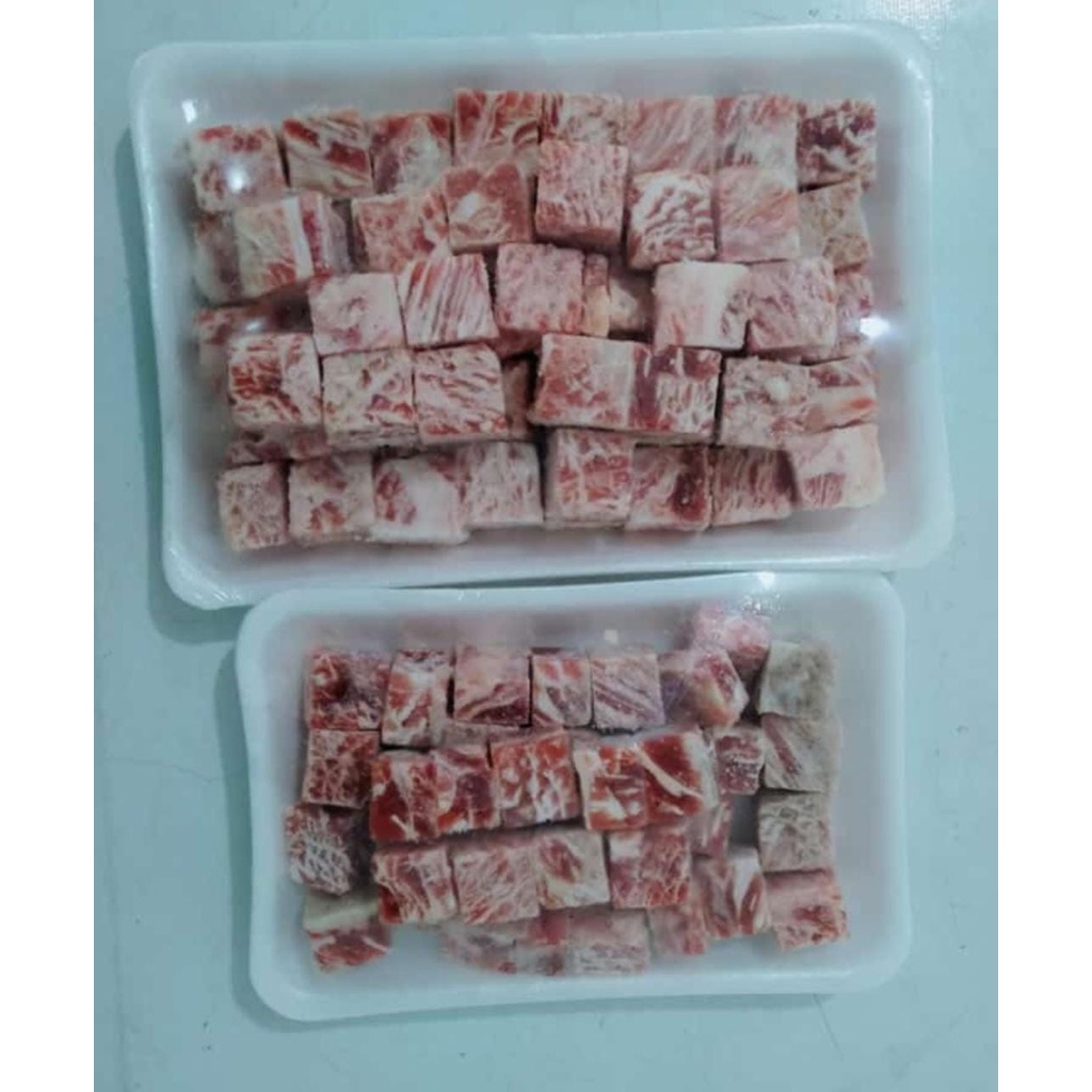 Saikoro Meltique Cubes Premium 250gr / Daging Sapi Meltik