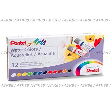 

Flash Sale!!! Cat Air Pentel Arts 12 Water Colours (Wfrs-12) Termurah