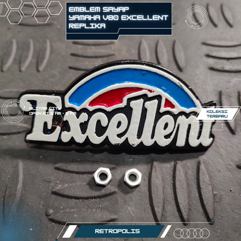 Emblem Sayap Yamaha V80 EXCELLENT