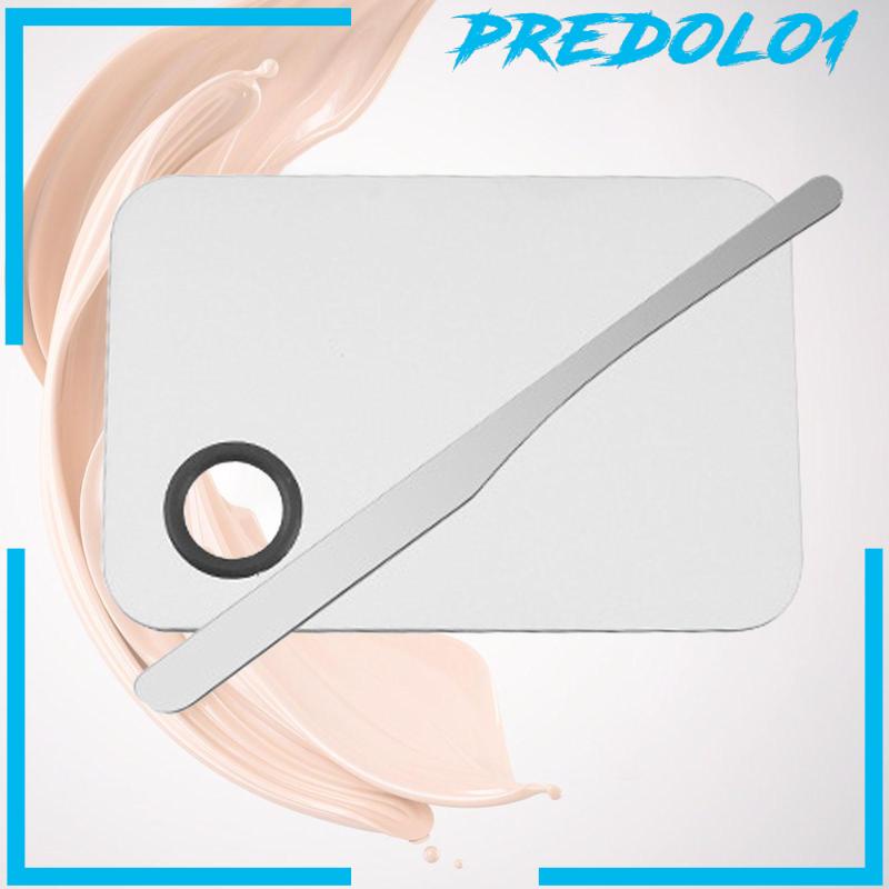 [Predolo1] Spatula Palet Pencampur Makeup Untuk Pigmen Foundation Cair Pernis Kuku