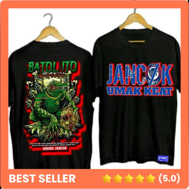 BEST SELLER Baju Arema jancok Persebaya wani murah pria wanita m l xl