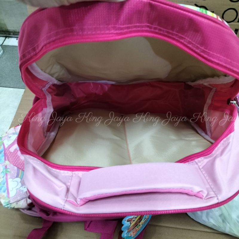 Ransel TK Murah Gasing Kids 14 Inc Emboss Batok Karakter Tas Sekolah Anak Perempuan HK Pony Unicorn