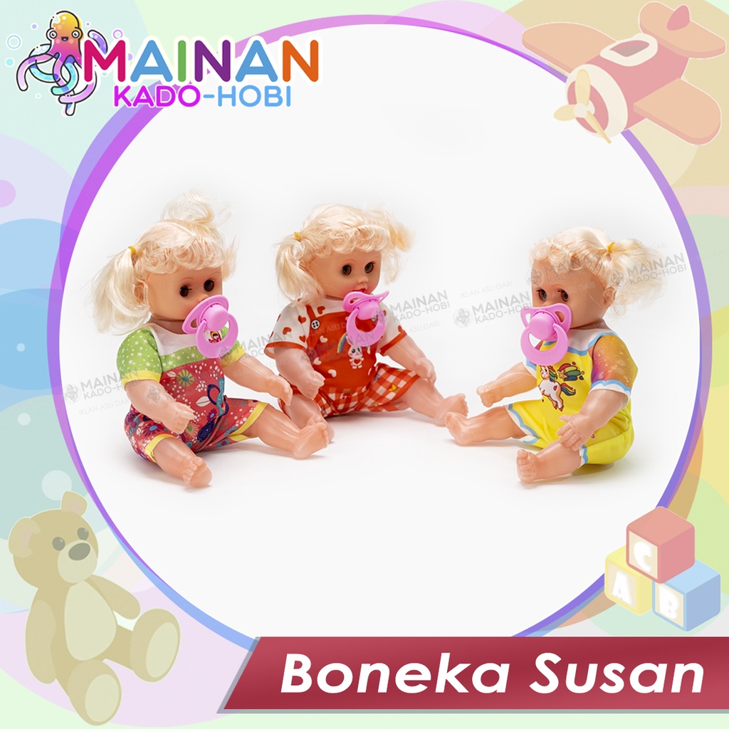 HADIAH ULANG TAHUN MAINAN ANAK BONEKA BARBIE KARAKTER LUCU