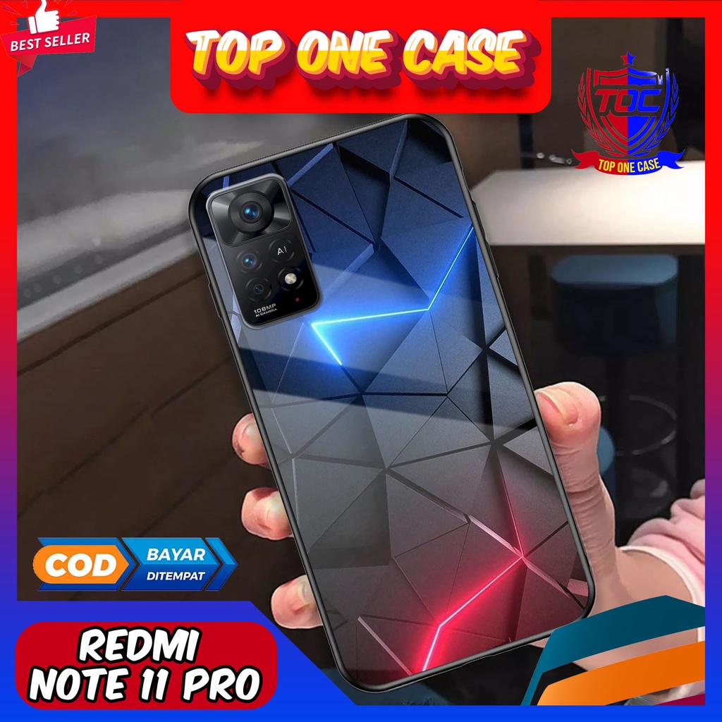 Case XIAOMI REDMI NOTE 11 PRO - Casing REDMI NOTE 11 PRO Terbaru Top One Case [ MOTIF ABSTRAK ] Casi