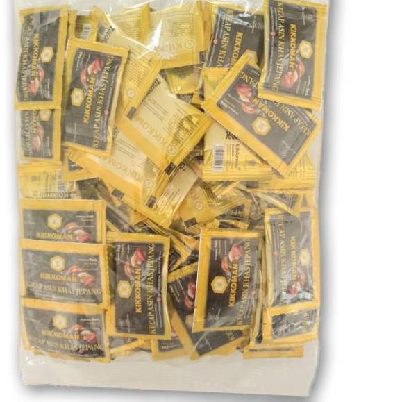 

✺ Kikkoman Kecap Asin khas Jepang Shoyu Halal Sachet ( 100 x 5ml) ♤