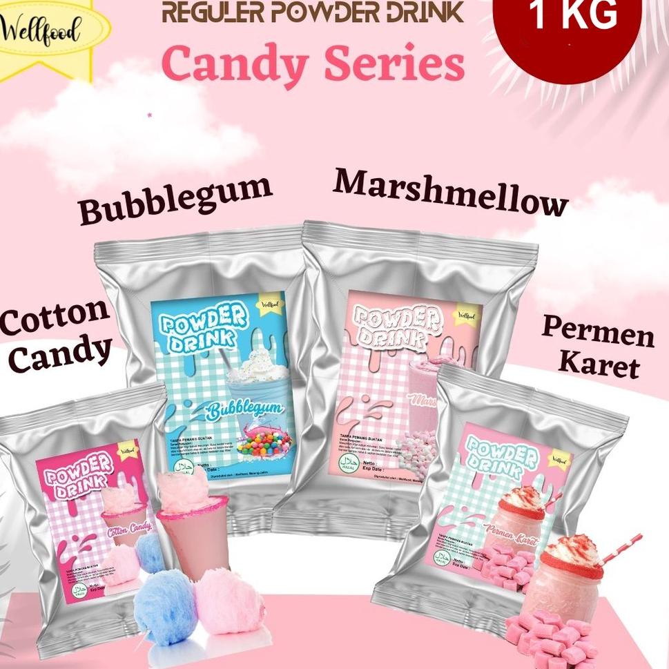 

SALE TERBAIK 1KG Bubuk Reguler CANDY SERIES
