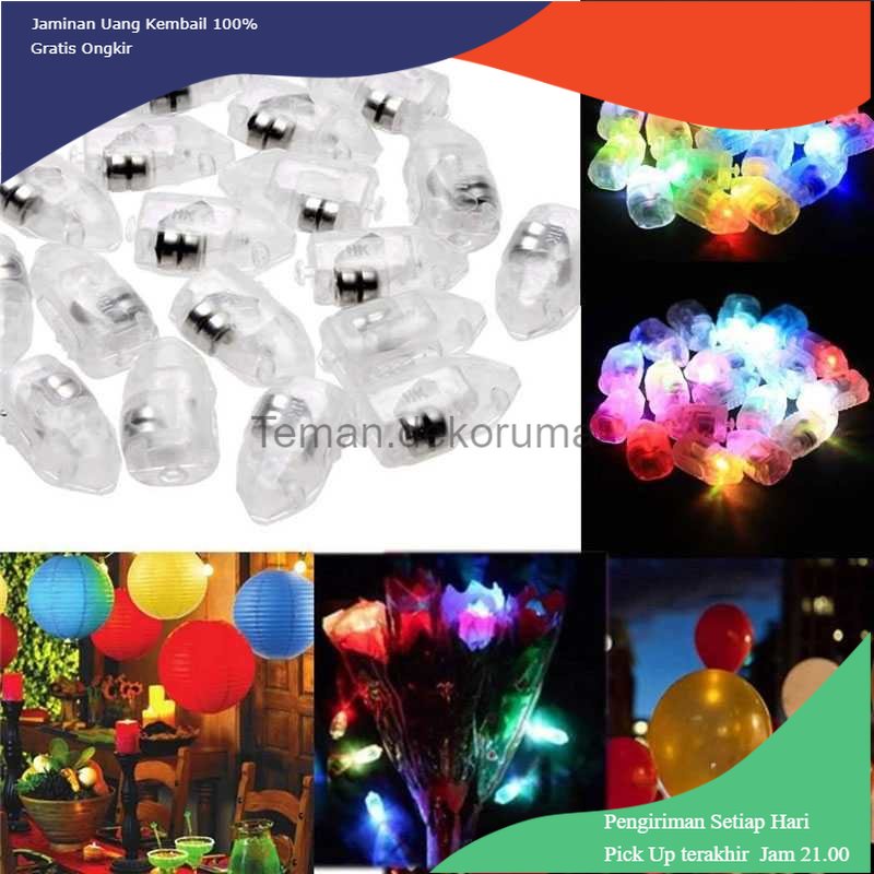 TD - PST WuFang Lampu Balon LED RGB Multifungsi 50 PCS - XX50