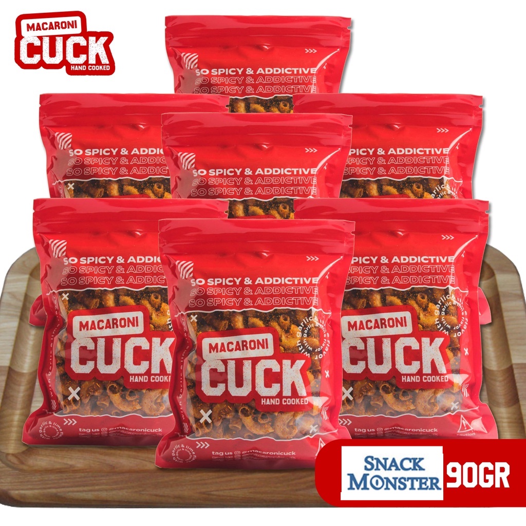 

Cuck Basreng, Makaroni Goreng, Usus Rasa Pedas Daun Jeruk - Netto 80/90 gr