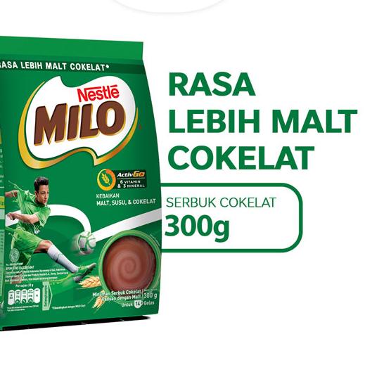 

Terbaru ✔️⭐ MILO ACTIV-GO Susu Coklat Pouch 300g
