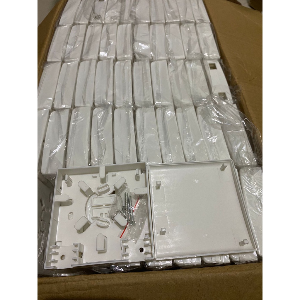 Roset fiber optik 2 core kosongan tanpa adapter