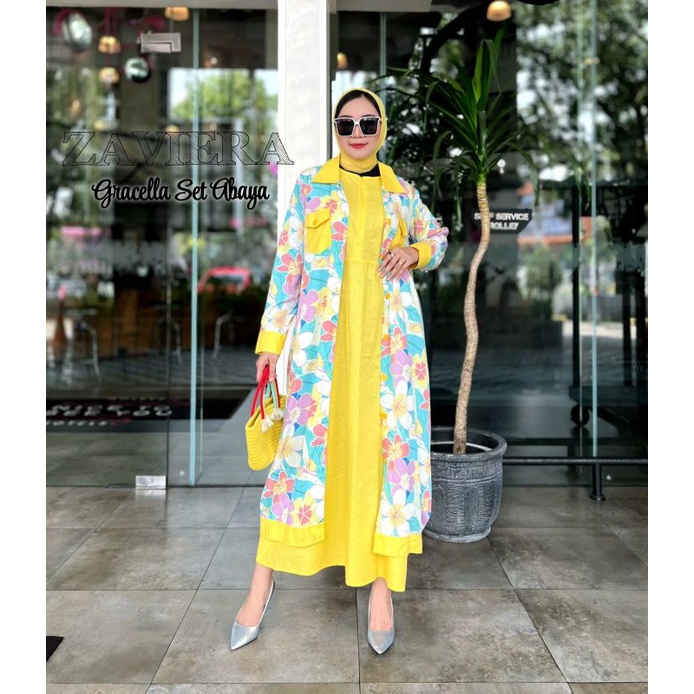 ZAVIERA GRACELLA SET ABAYA BY ZAVIERA