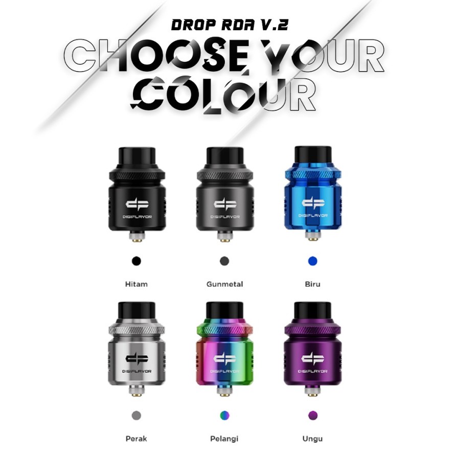 Authentic Digiflavor Drop V2 RDA 24mm