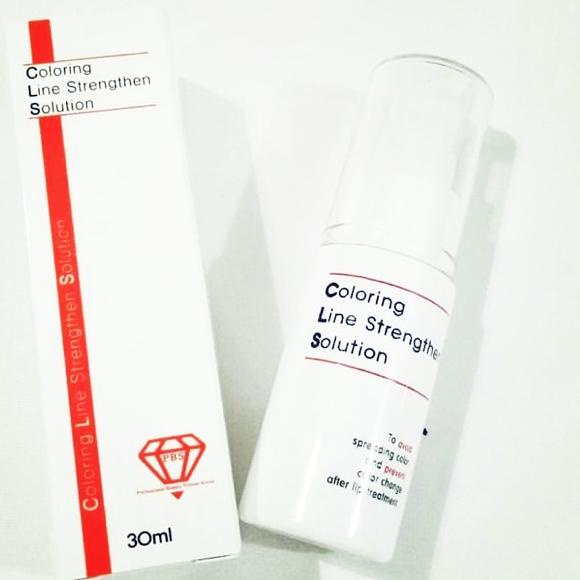 ➽ Coloring Line Strengthen Solution (CLS) Sulam Alis/Bibir PENGUAT SULAM ALIS DAN BIBIR ۩