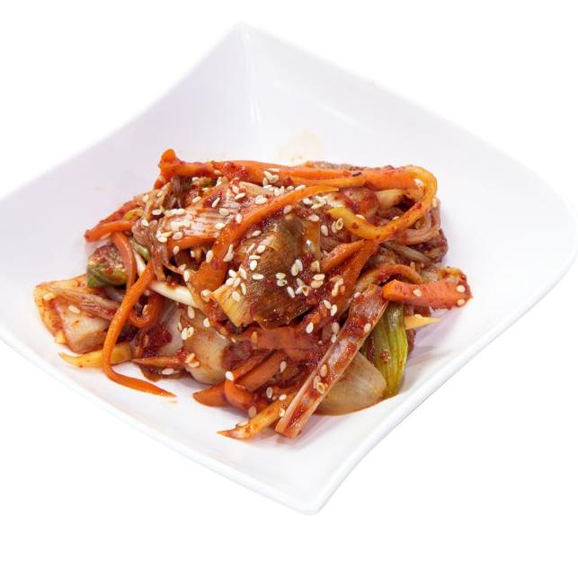 

✿ SAMWON KIMCHI MIX SAWI WORTEL LOBAK FRESH 1 KG - FRESHLY MADE ORIGINAL KOREAN FOOD MAKANAN KOREA ♧