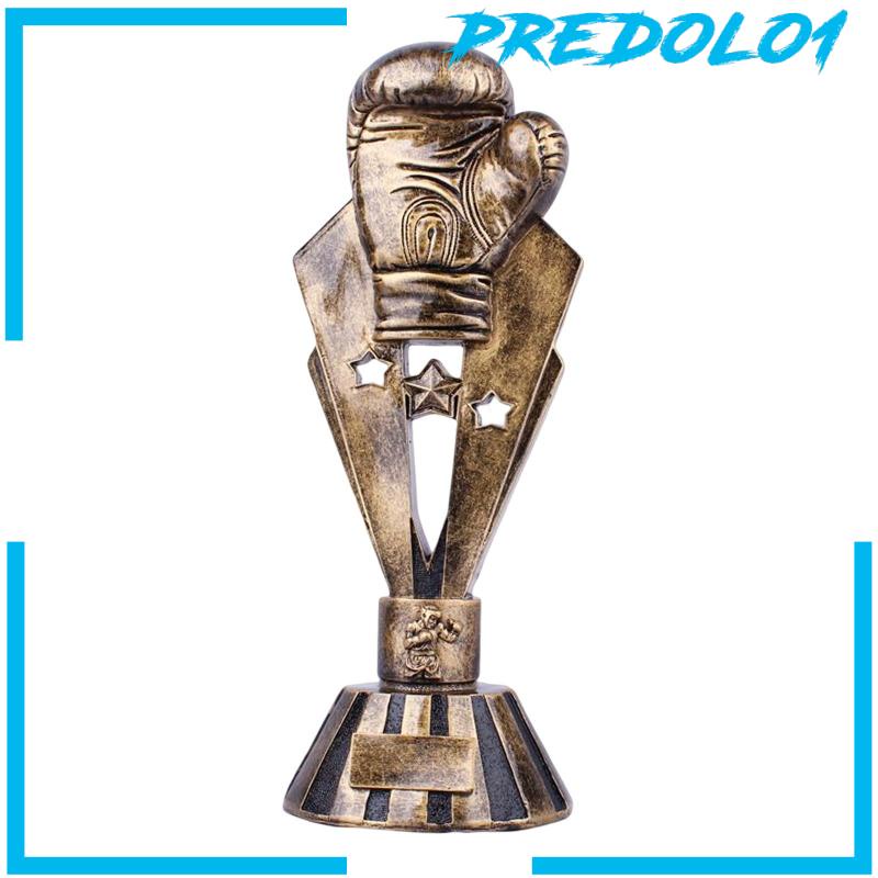 [Predolo1] Sarung Tangan Tinju Trophy Boxing Glove Patung Boxing Penghargaan Untuk Dekorasi Rumah