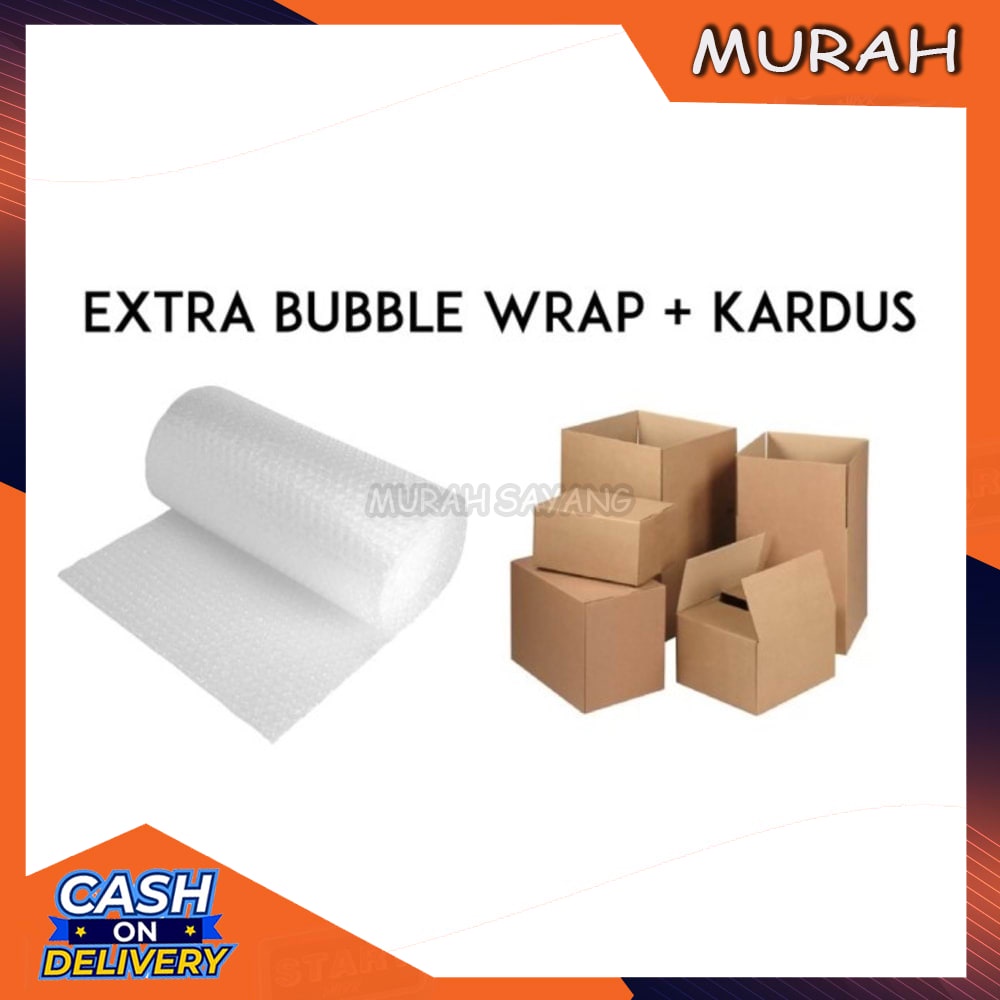 

kardus proteksi + bubble wrap Promo Distributor Sparepart