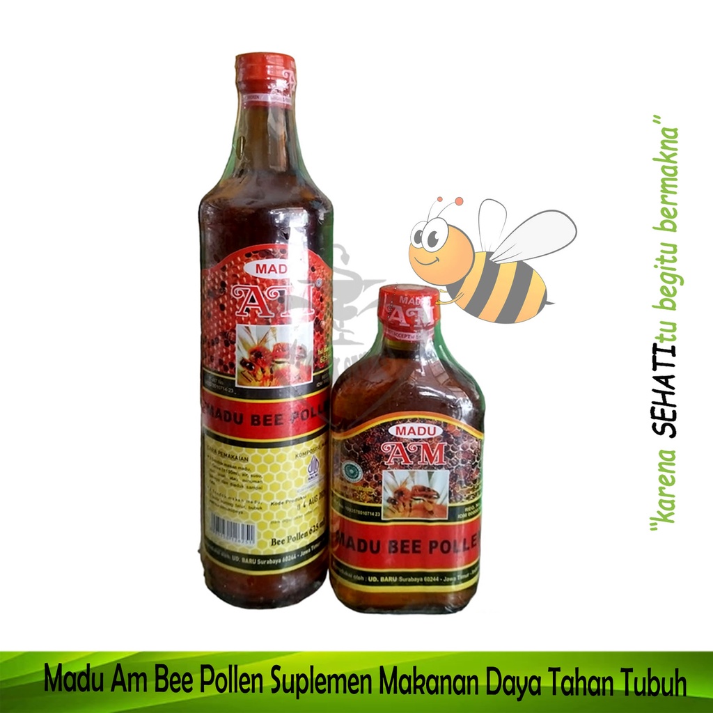 

Madu AM Bee Pollen Royal Jelly Madu Alami Menjaga Kesehatan Tubuh