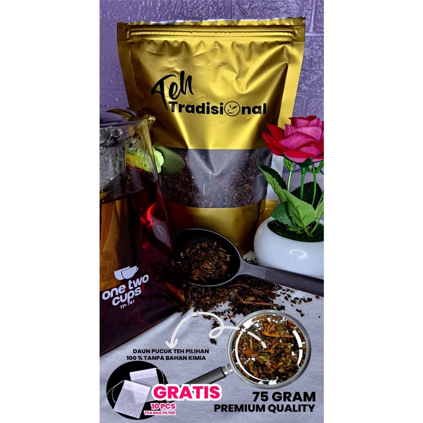 

Teh tradisional Varian premium gold 50gram