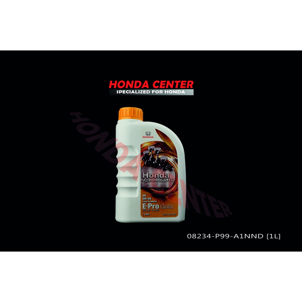 oli oil mesin engine e-pro gold sn 0w-20 1L full syintetic mobil honda 100% original honda