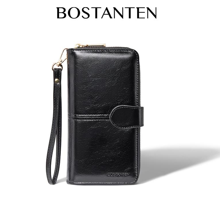 BOOMING Bostanten Dompet Wanita Dompet Panjang Dompet Multi-Kartu Dompet Risleting