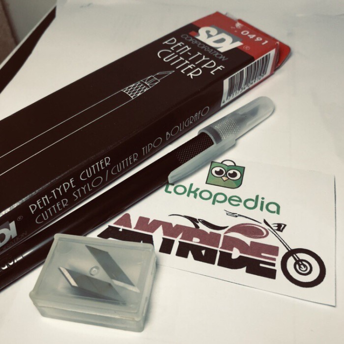 

Terlaris Sdi Pen Cutter Sudah Termasuk Refill 10 Mata Pisau