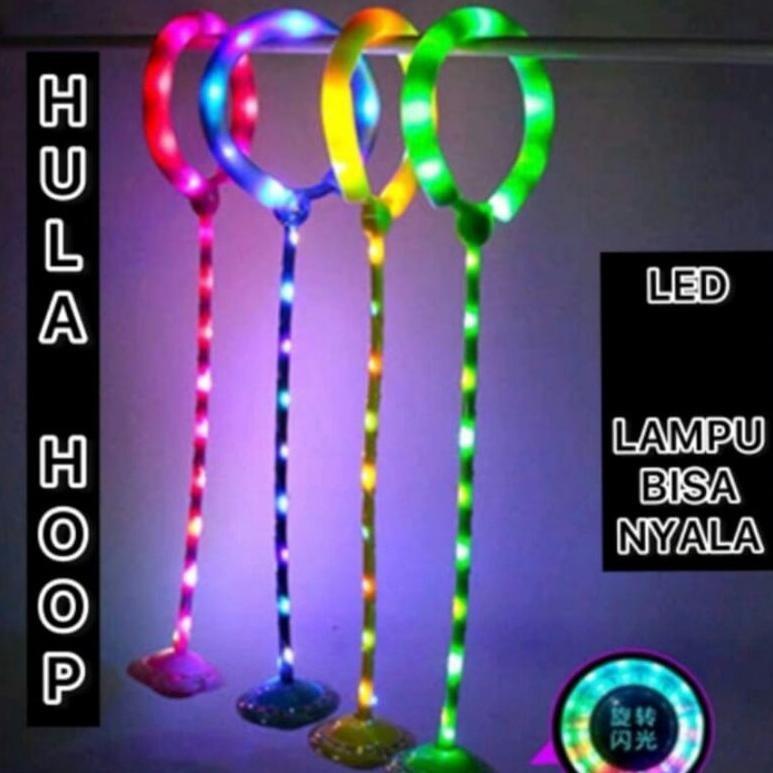 HOLAHOP HULAHUP KAKI LED BISA NYALA
