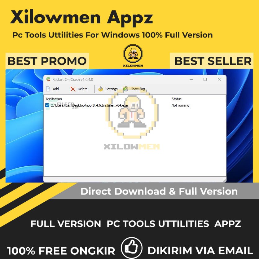 [Full Version] Restart on Crash Pro PC Tools Software Utilities Lifetime Win OS