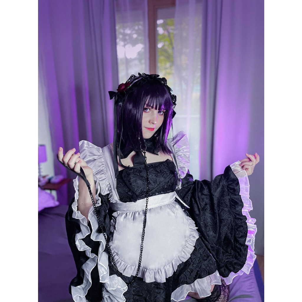 [CF015] Acc Cosplay Marin  Maid (kalung + rantai)