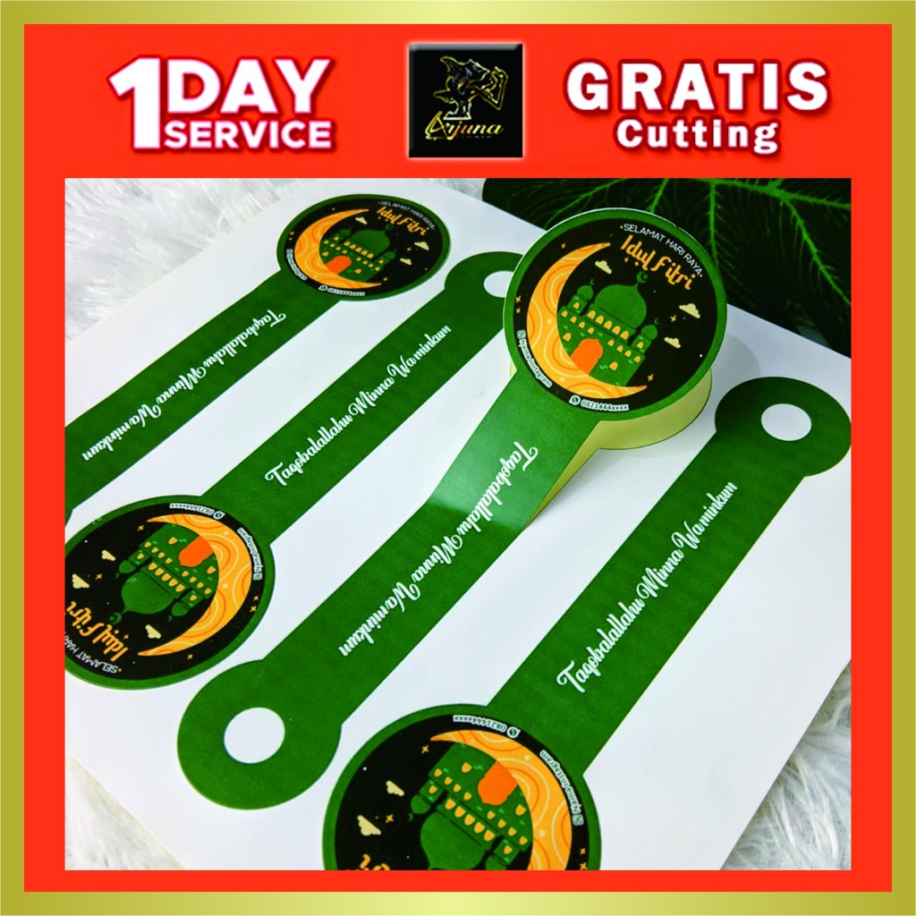 

Sticker Segel Lebaran Cetak Stiker Toples Segel Idul Fitri