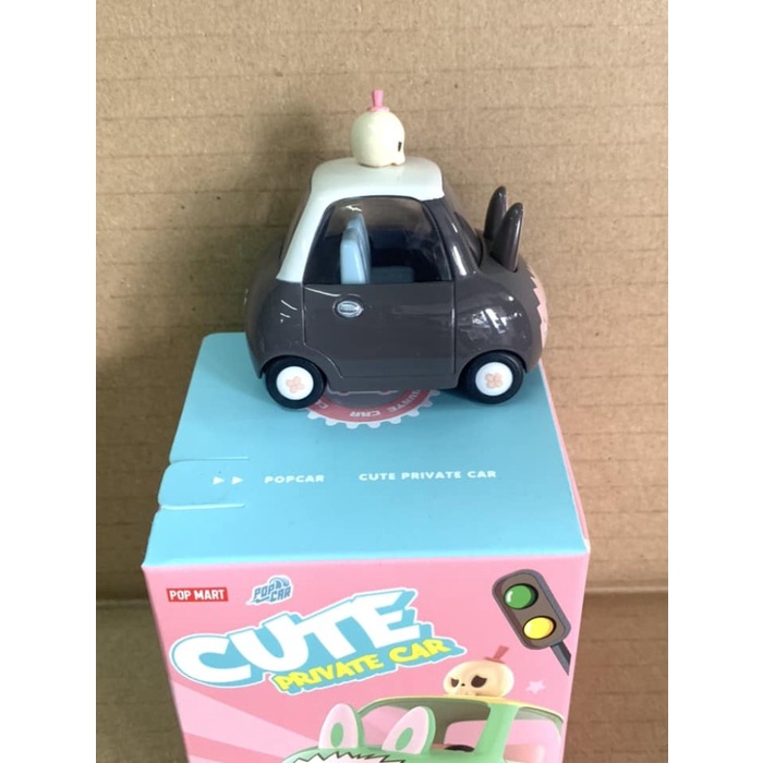 Secret Pop Mart Pop Car Cute Private Car Labubu Chocolate