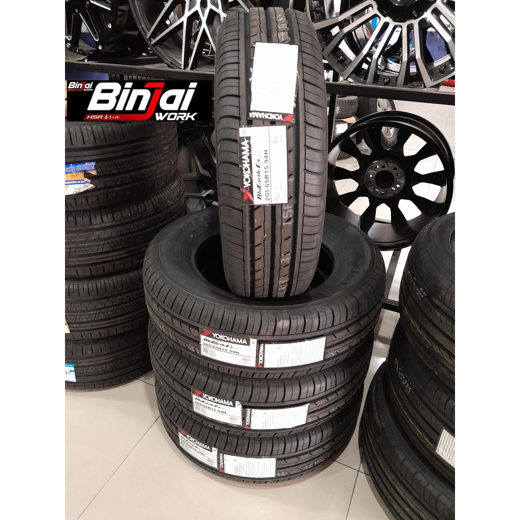 ban mobil import termurah lebih empuk YOKOHAMA blueart -ES32 205 65 R15