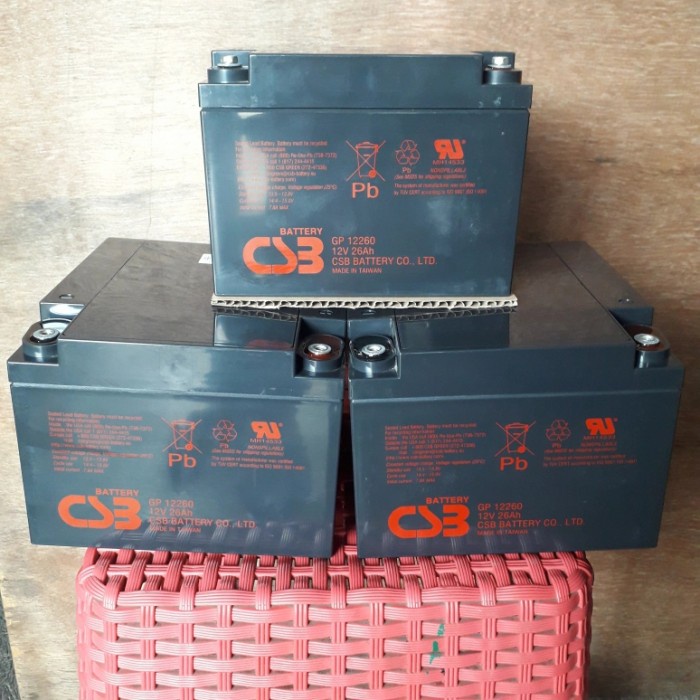 Battery Csb 12volt 26ah good