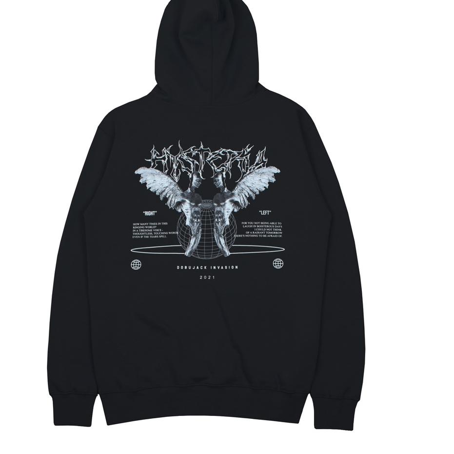 ✼ Dobujack Hysteria Black Hoodie ❀