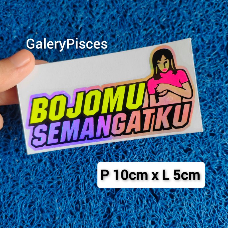 stiker kata kata stiker motor variasi bojomu semangatku