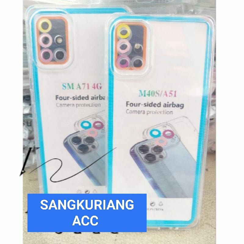 Softcase Bening Transparan hp Samsung A51 Slicon Casing Case Bening