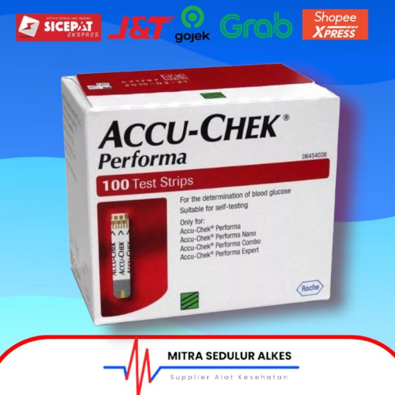 Strip Accucheck Performa Isi 100 Accu Chek Performa