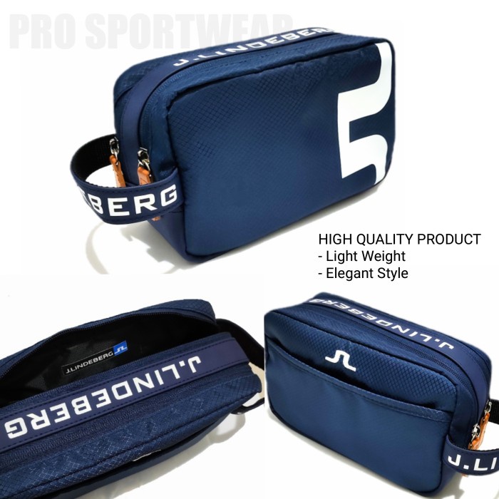 ((BISA COD)) Tas golf pouch j lindeberg bag j.lindeberg